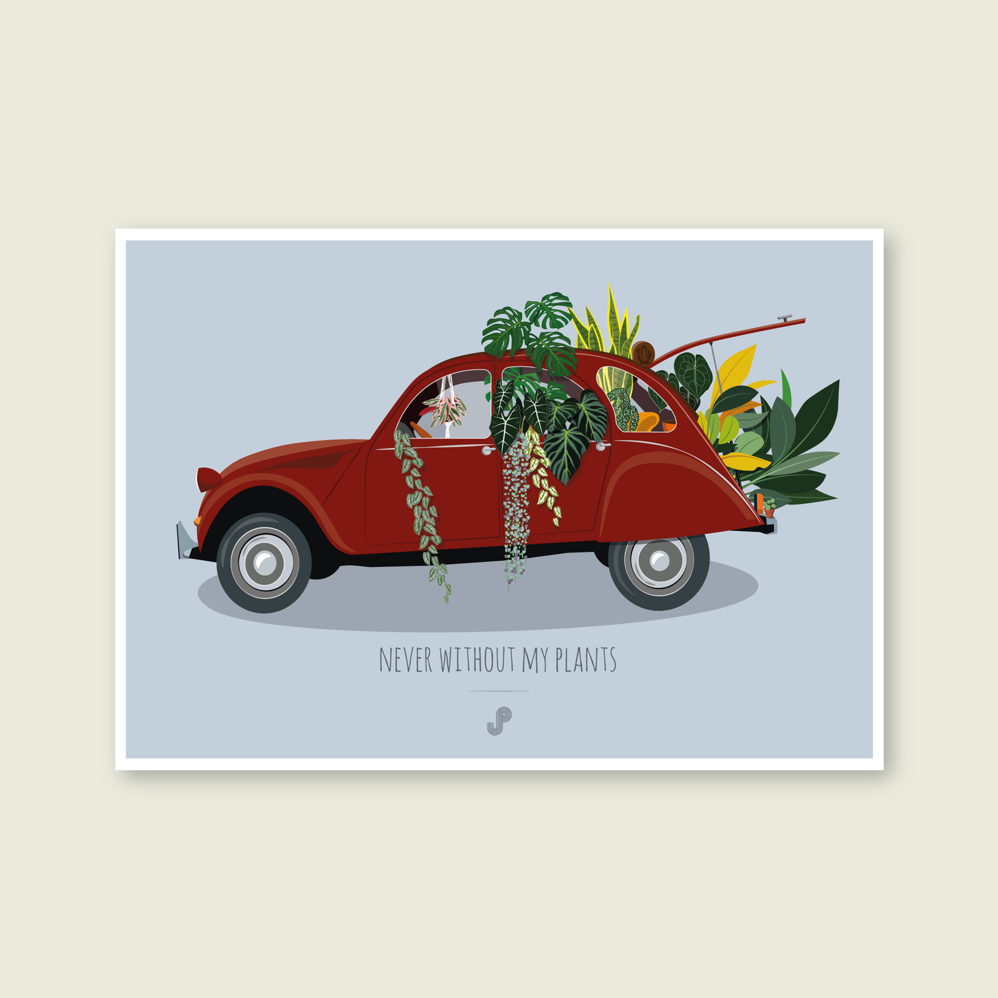 Citroën 2CV plantes Plant Jungle