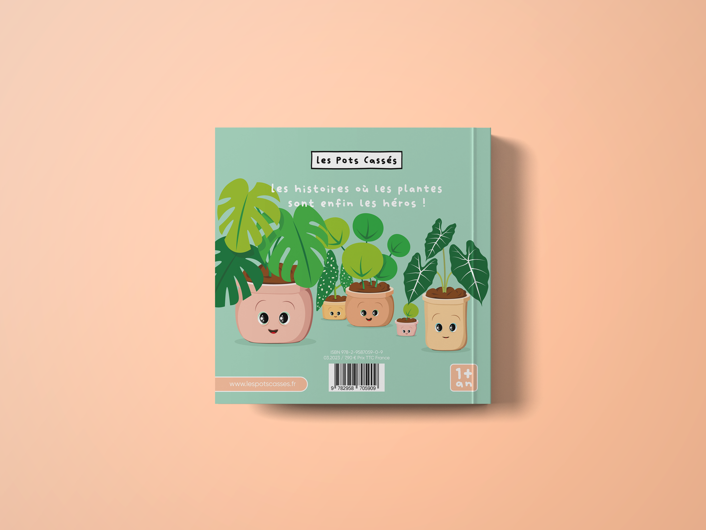 Pilea veut grandir, Jungle Paper, éditions Les Pots Cassés.