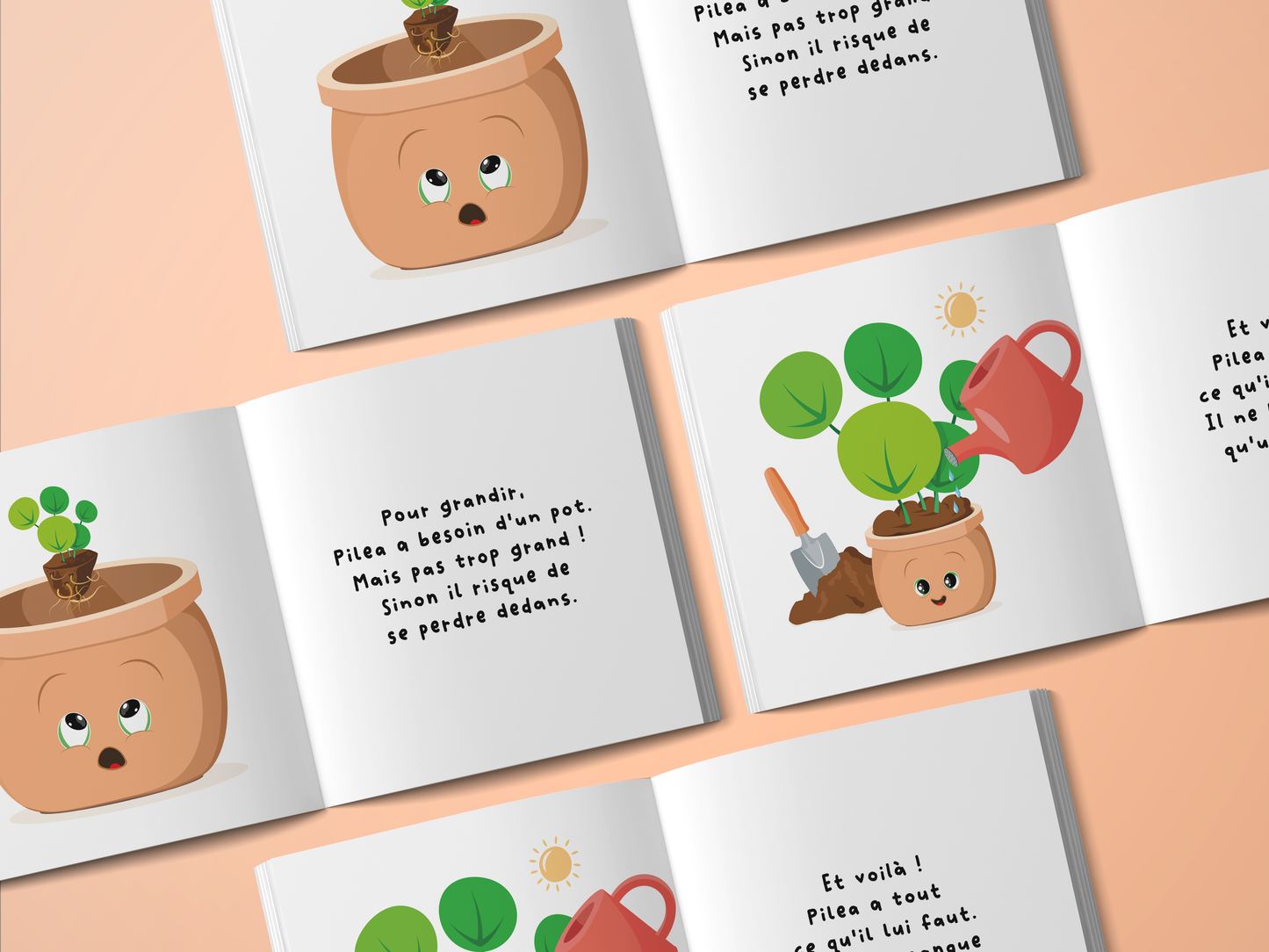 Pilea veut grandir, Jungle Paper, éditions Les Pots Cassés.