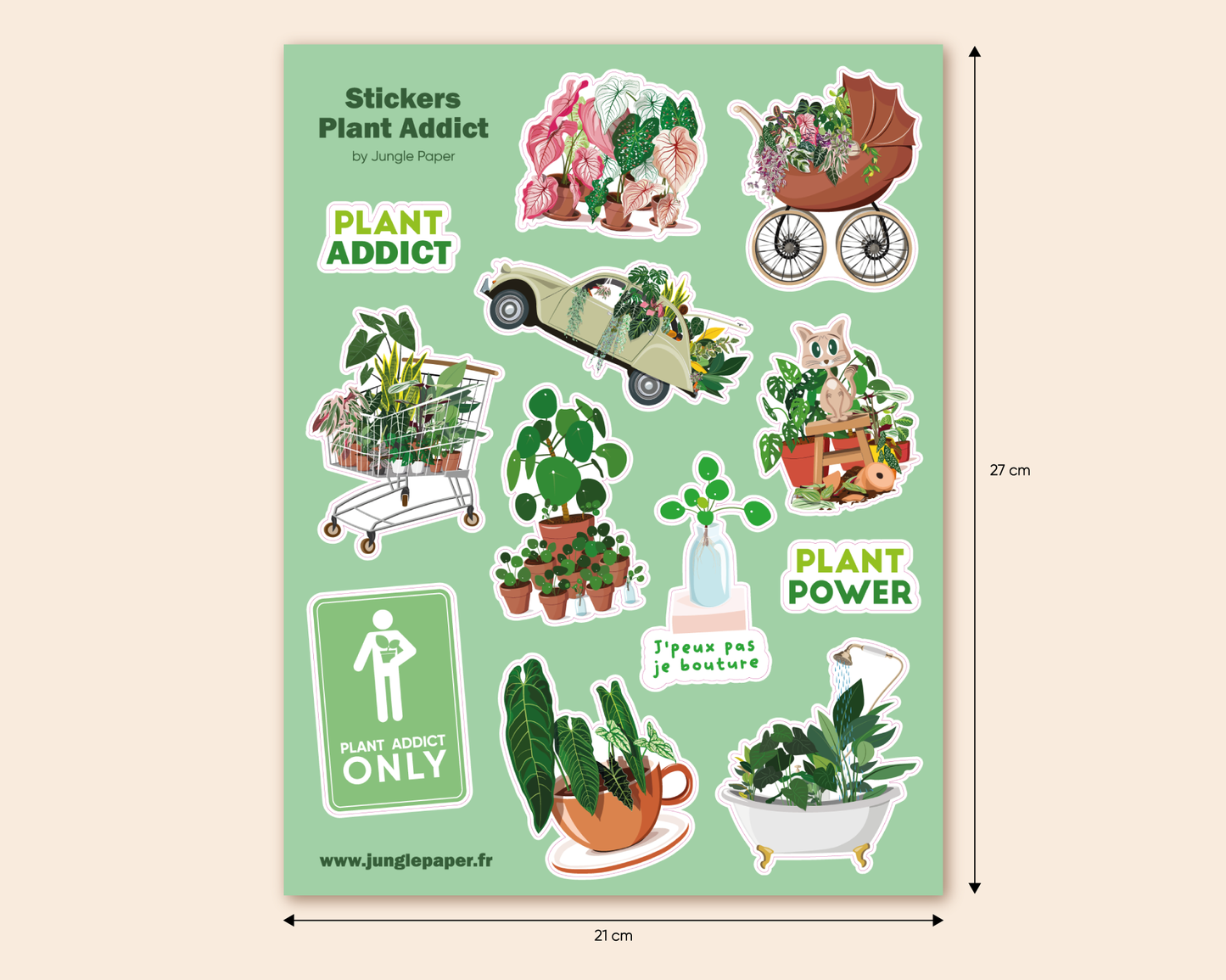 Autocollants plantes