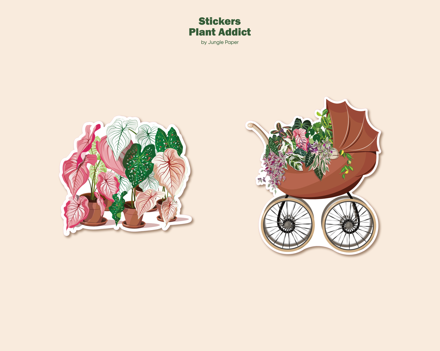 Autocollants plantes