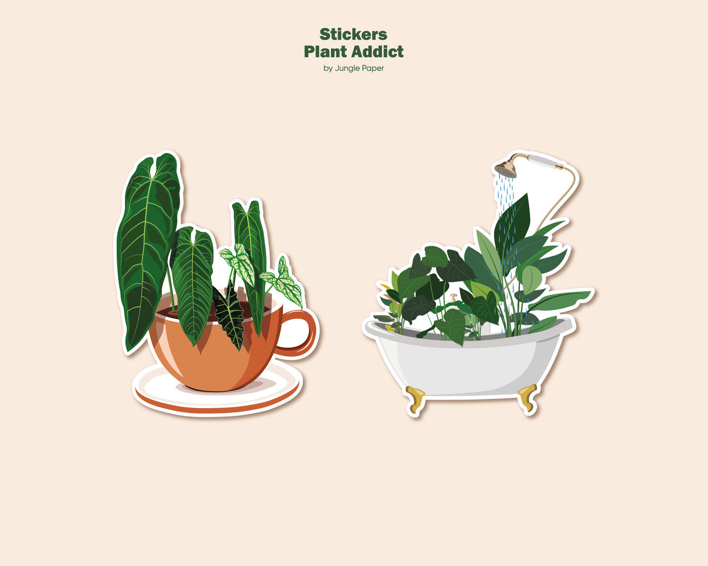 Autocollants plantes
