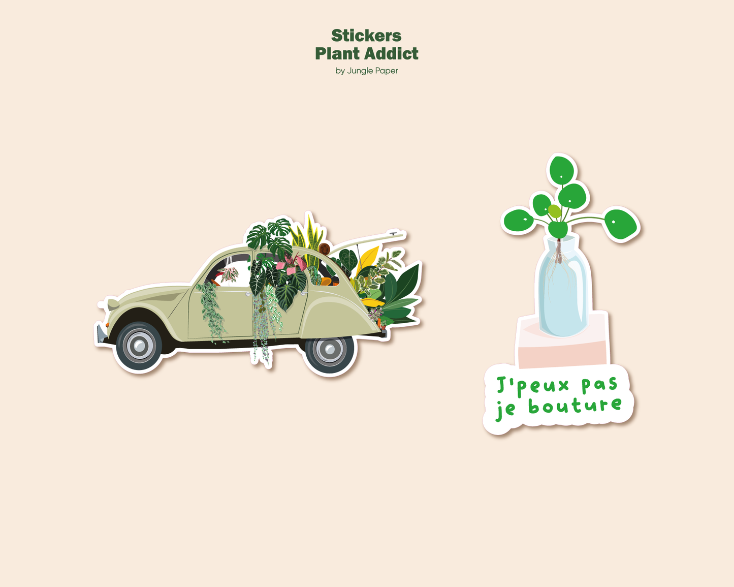 Autocollants plantes
