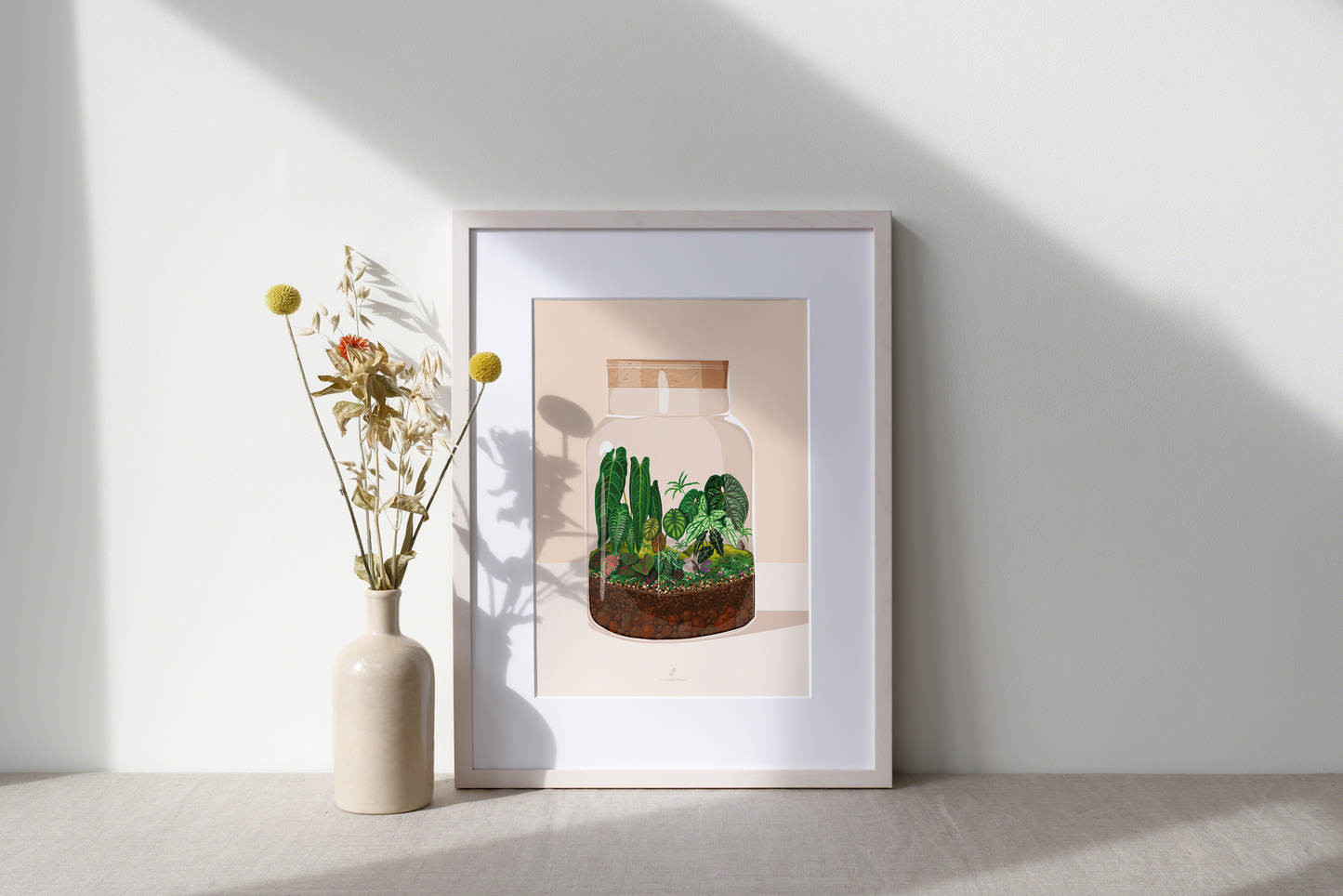 Terrarium plantes Jungle Paper