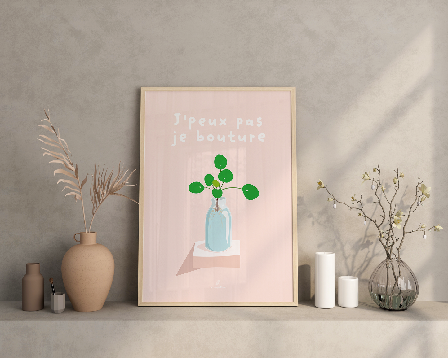 affiche bouture jungle paper