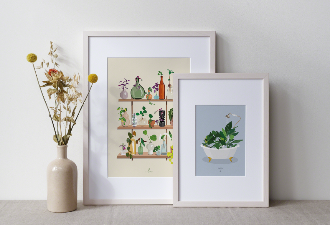 Affiches plante Jungle Paper