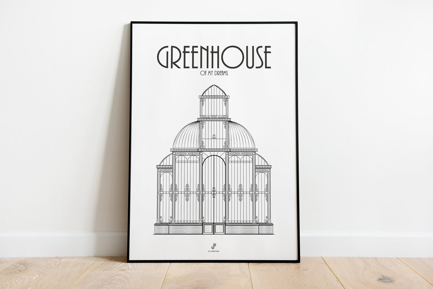 Affiche Greenhouse Jungle Paper