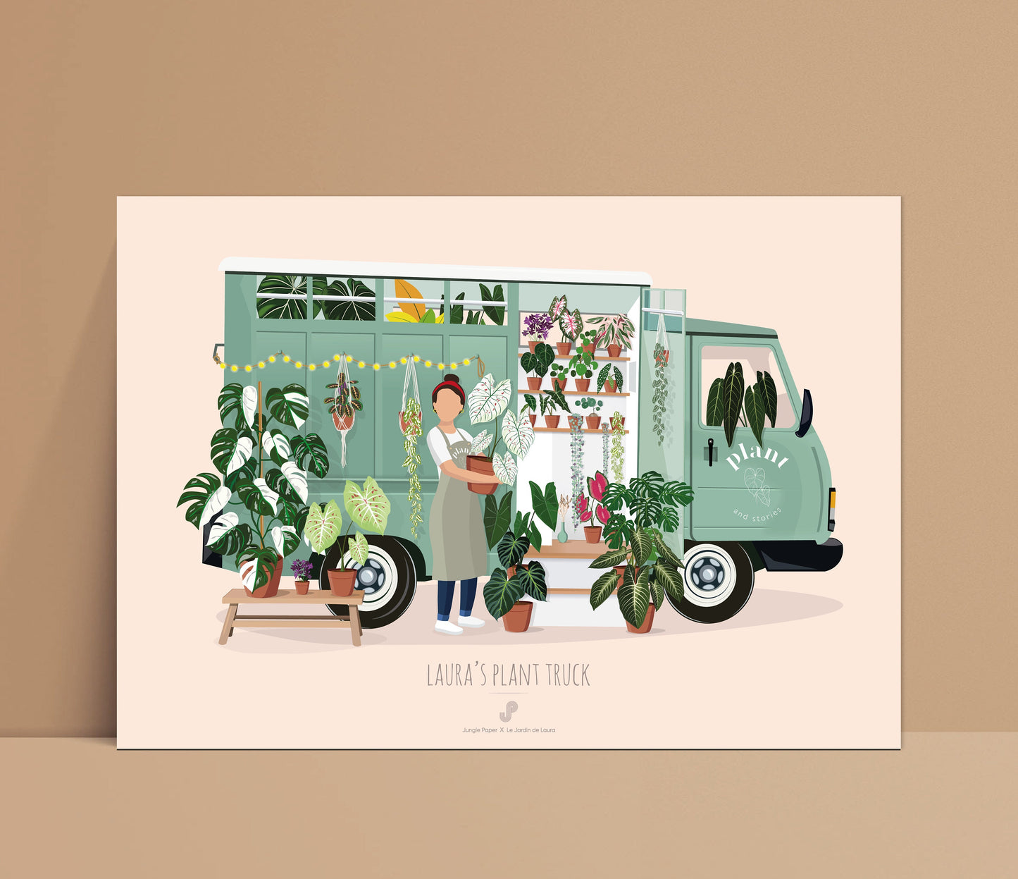 Affiche Plant Truck Jungle Paper