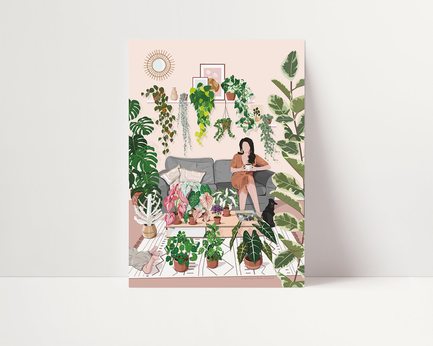 Affiche Marion Botanical Jungle Paper