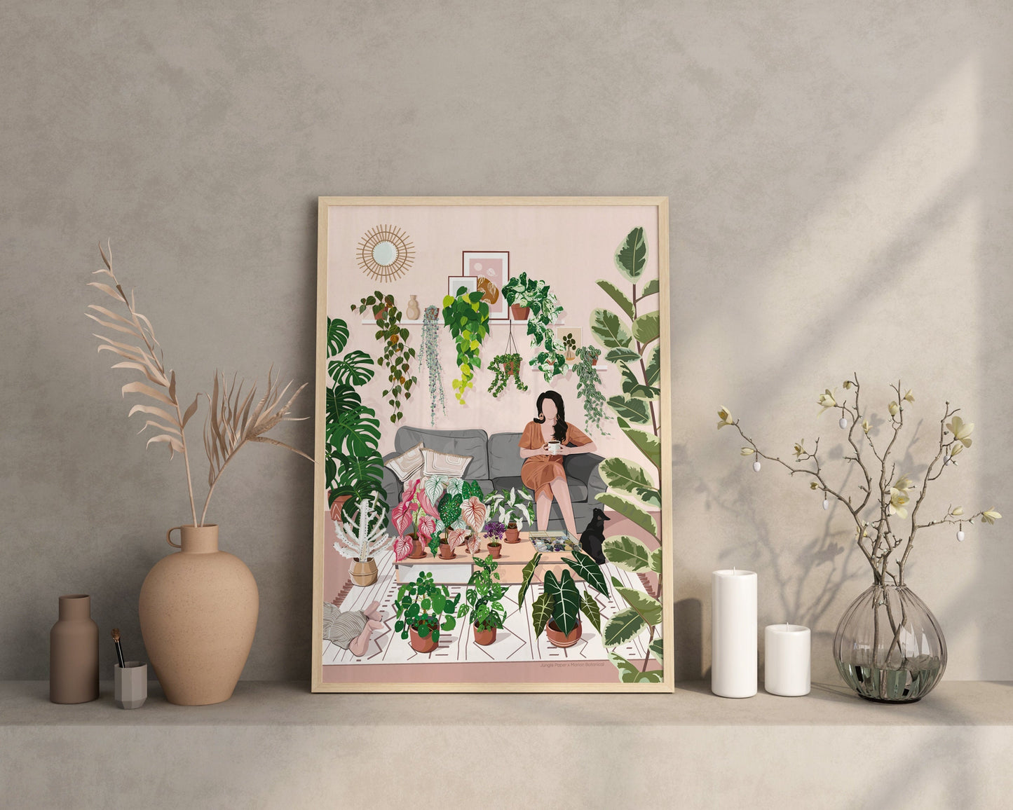 Affiche Marion Botanical Jungle Paper