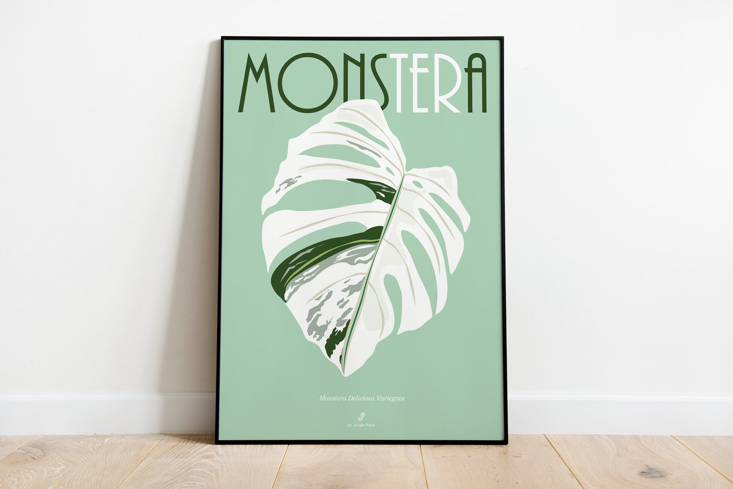 Affiche Monstera Deliciosa Variegata Jungle Paper