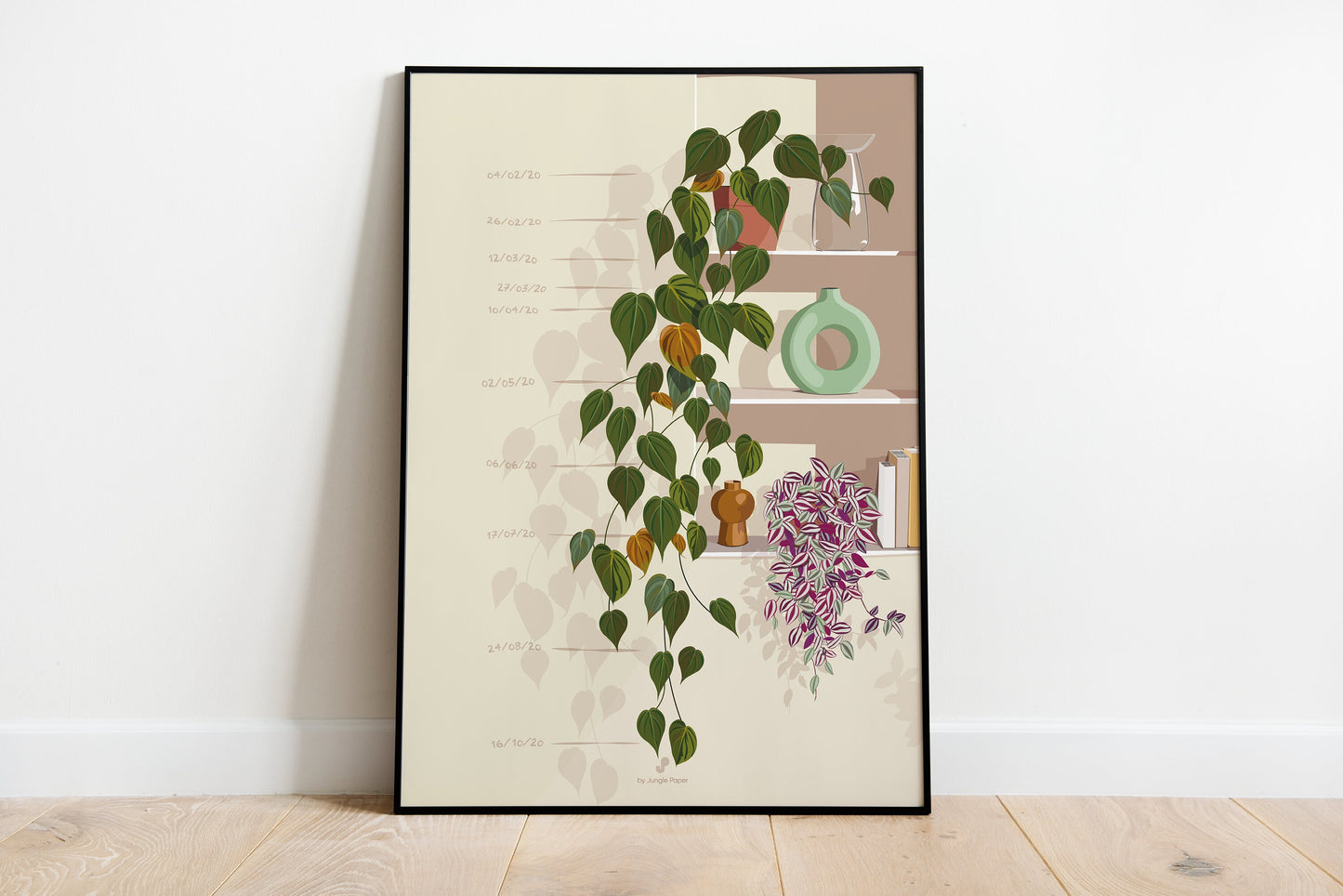 Affiche Philodendron Micans Jungle Paper