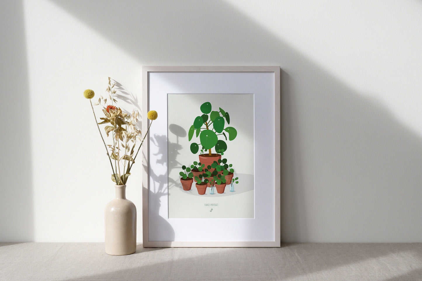 Affiche Pilea Peperomioides Jungle Paper