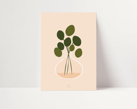 Affiche Pilea Bohême Jungle Paper