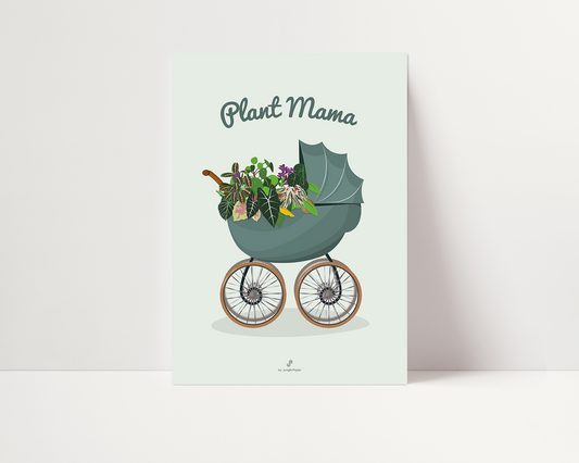 Affiche Plant Mama Jungle Paper