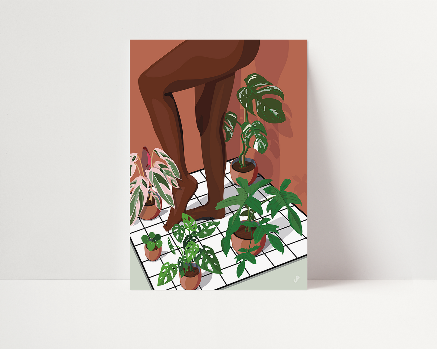 Affiche Plants shower Jungle Paper