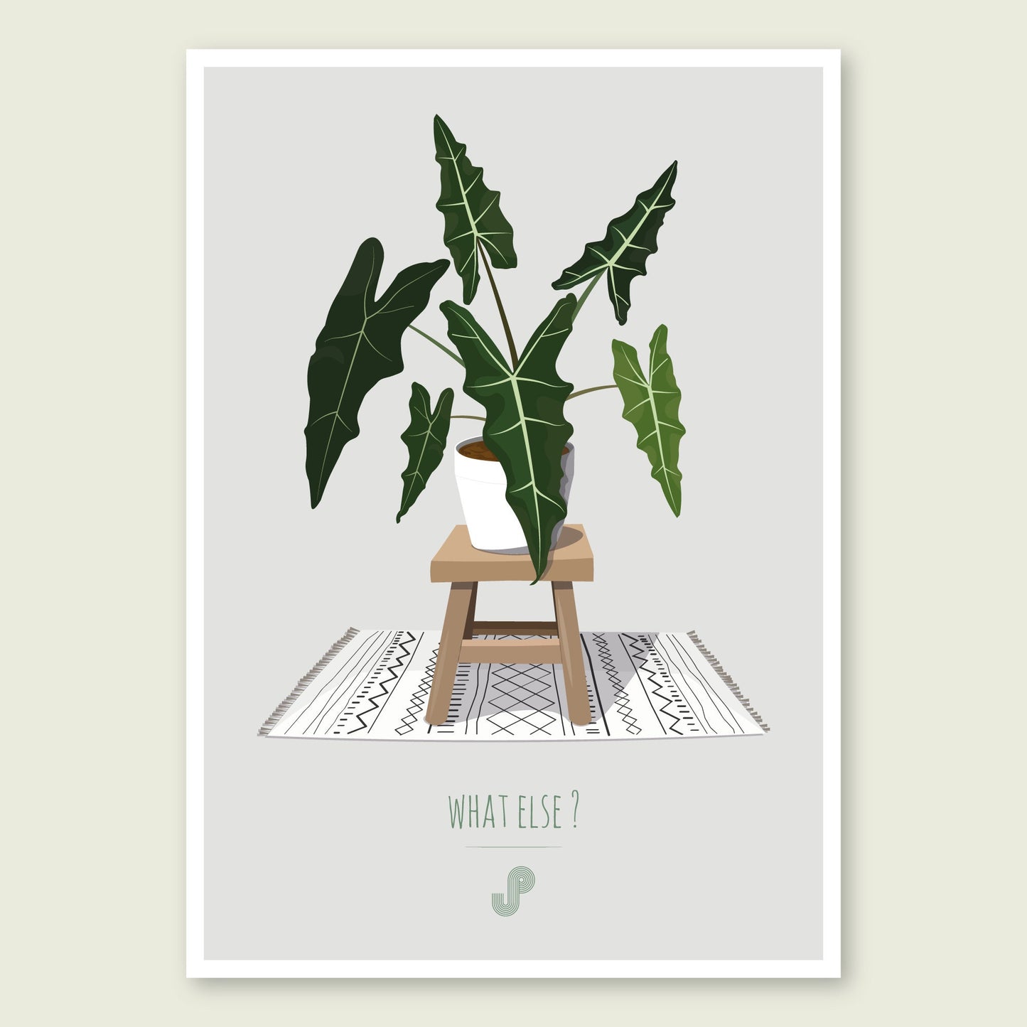 Affiche Alocasia Sarian Jungle Paper