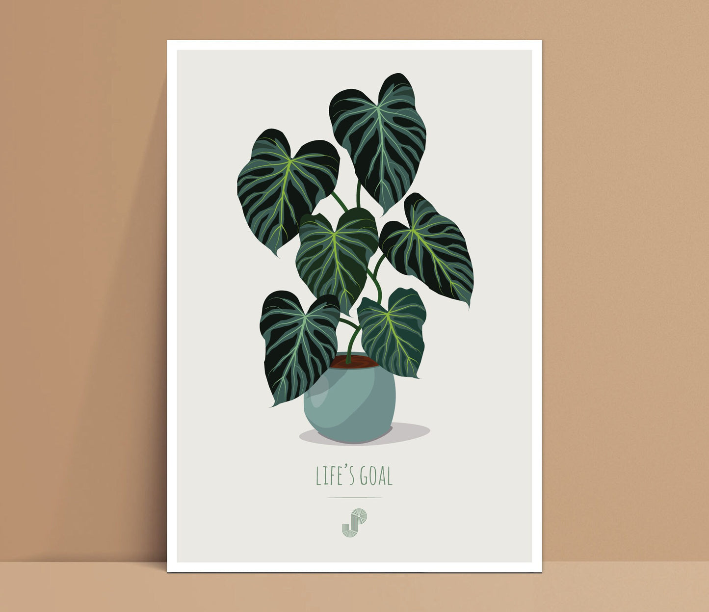 Affiche Philodendron Verrucosum Jungle Paper
