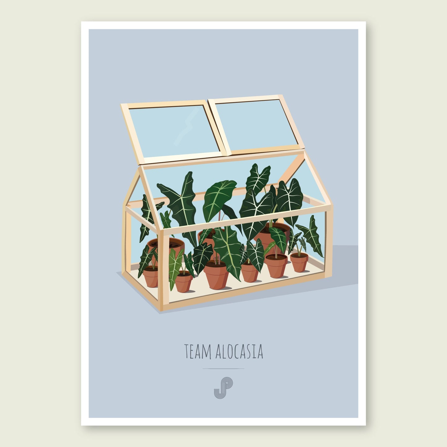 Affiche Alocasia Jungle Paper