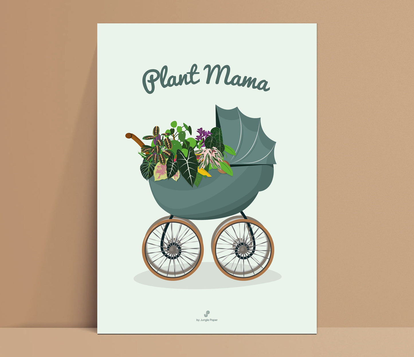Affiche Plant Mama Jungle Paper