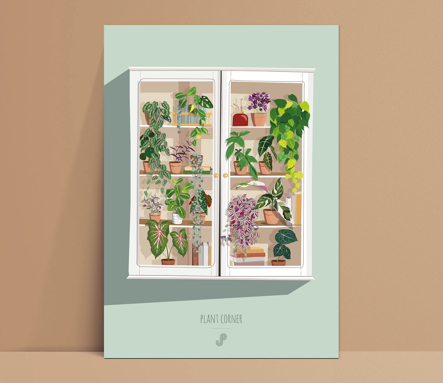 Affiche Plant corner Jungle Paper