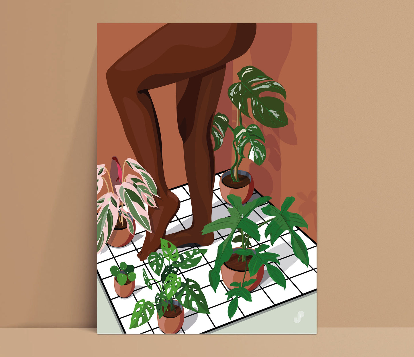 Affiche Plants shower Jungle Paper