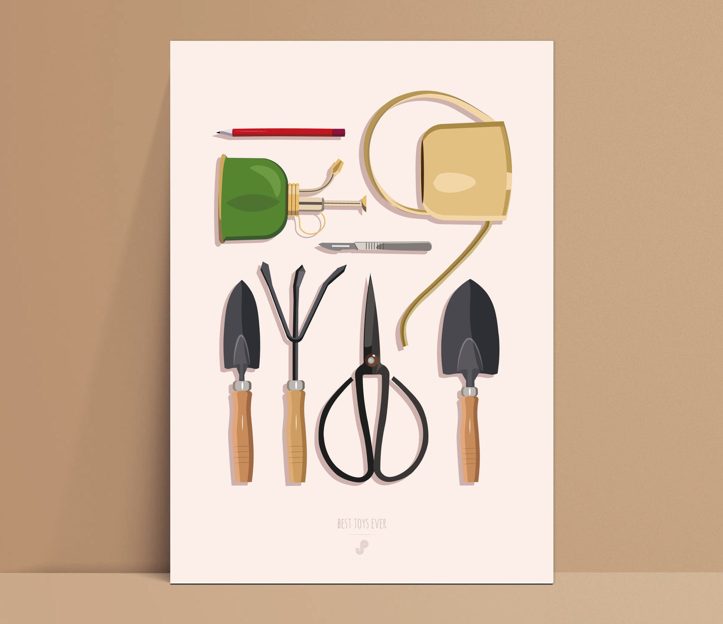 affiche jouets plant addict jungle paper