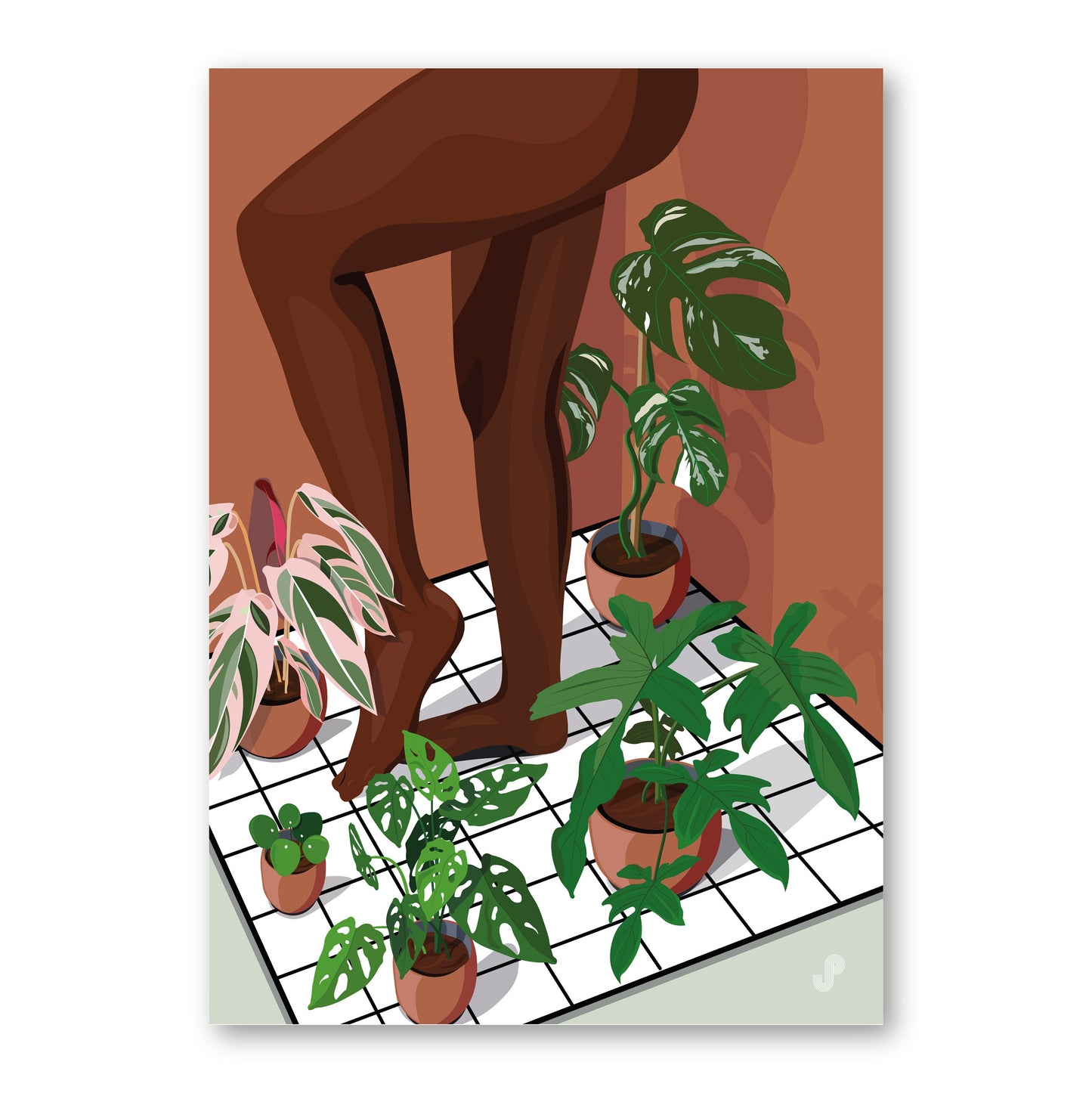 Affiche Plants shower Jungle Paper