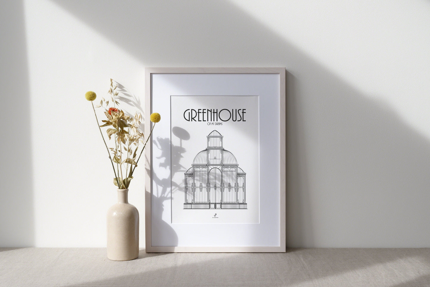 Affiche Greenhouse Jungle Paper