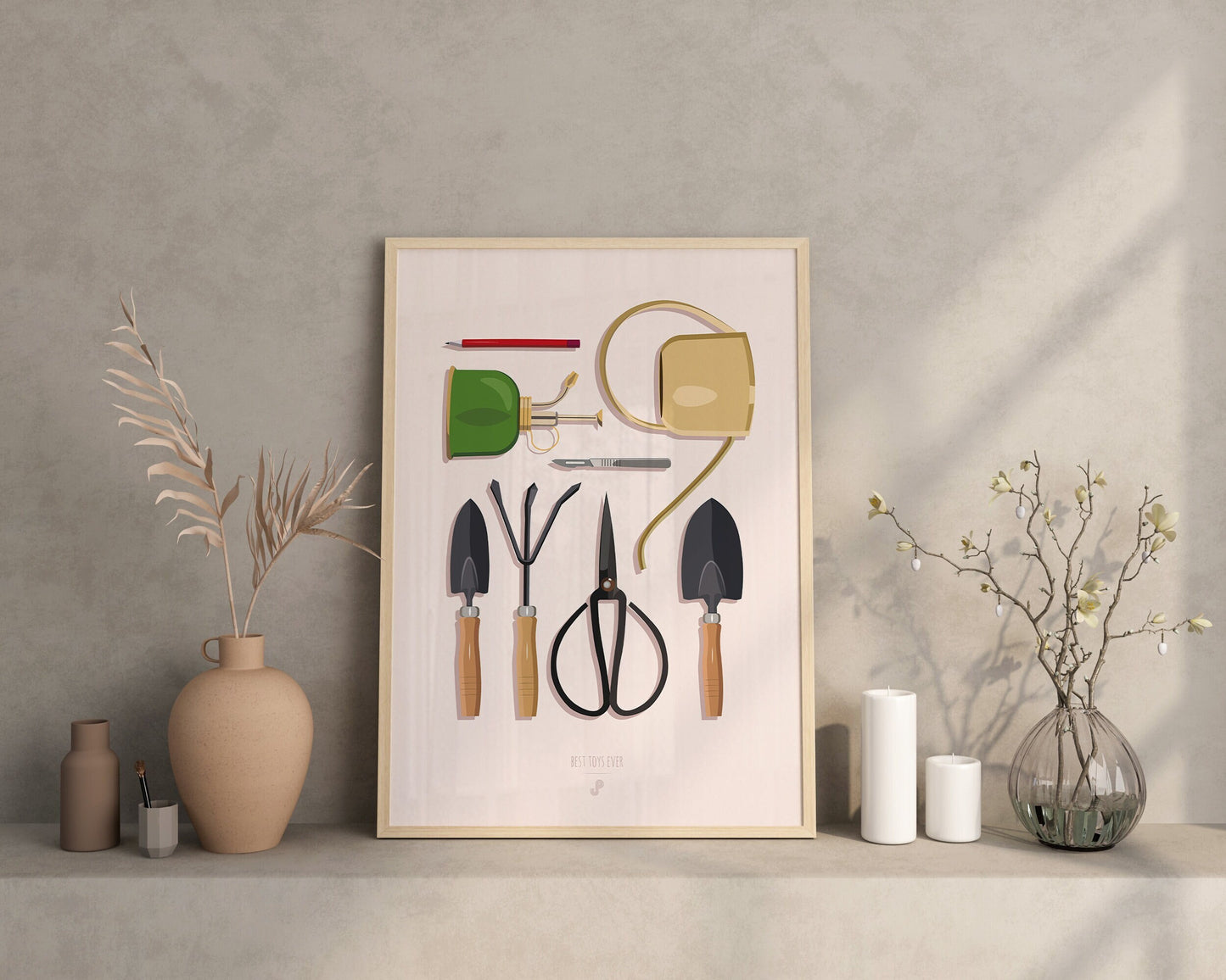 affiche jouets plant addict jungle paper