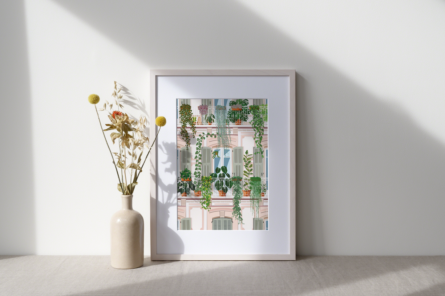 Affiche plant wall jungle paper