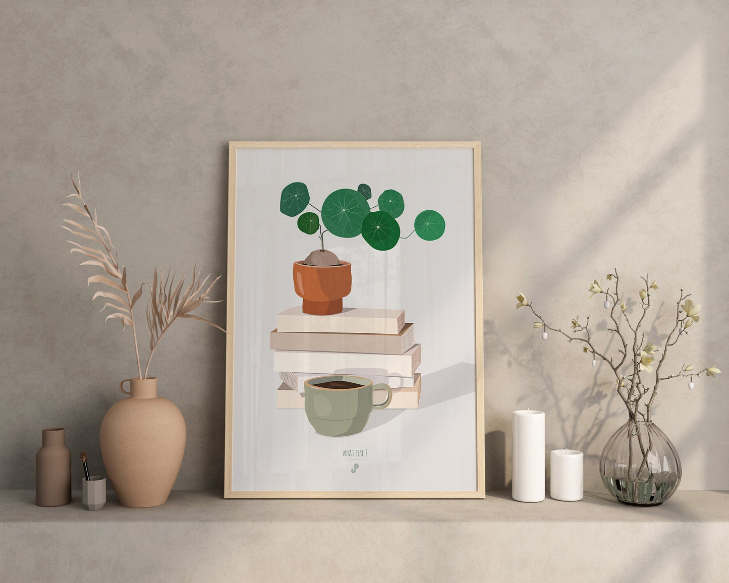 Affiche Stephania Erecta Jungle Paper