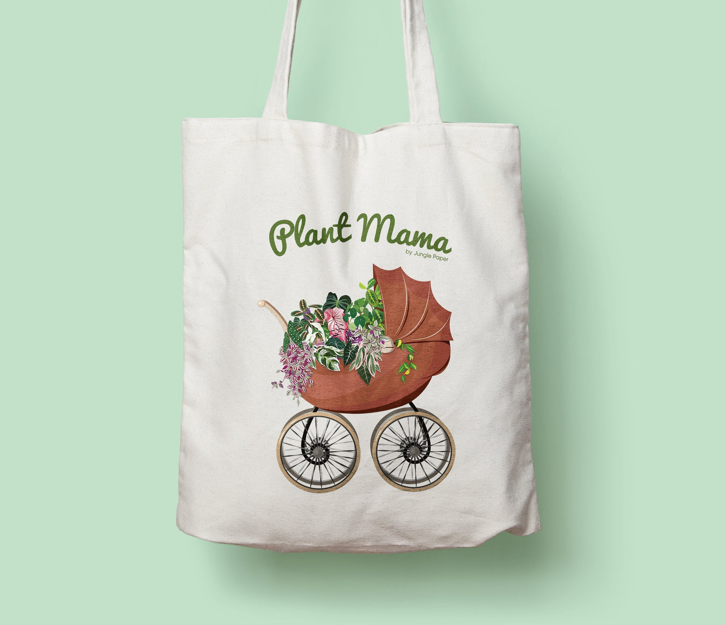 Tote bag Plant Mama by Jungle Paper