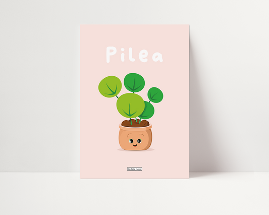 affiche enfant pilea Jungle Paper