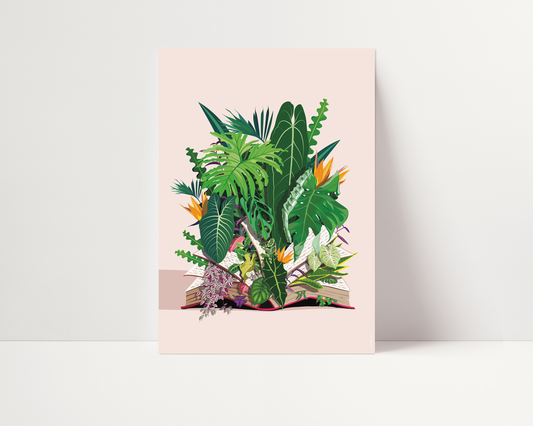 Affiche Plant book Jungle Paper