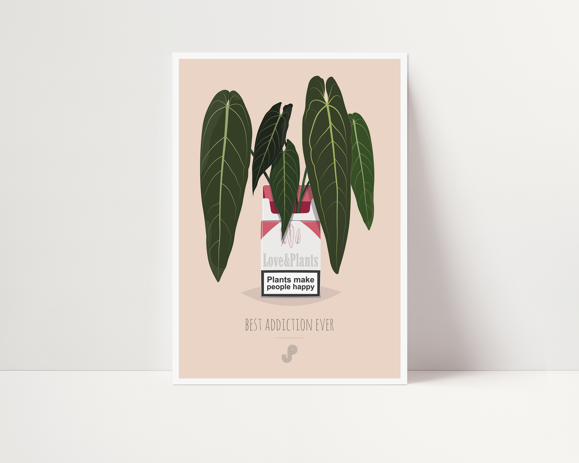Affiche plant addict Jungle Paper