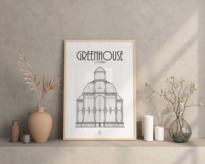 Affiche Greenhouse Jungle Paper