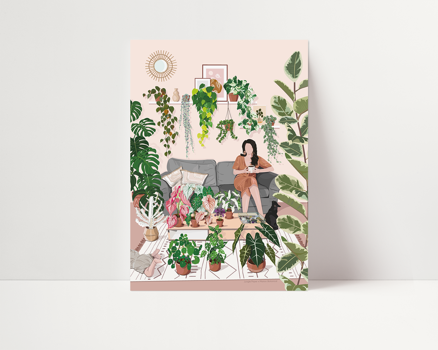 Affiche Marion Botanical Jungle Paper