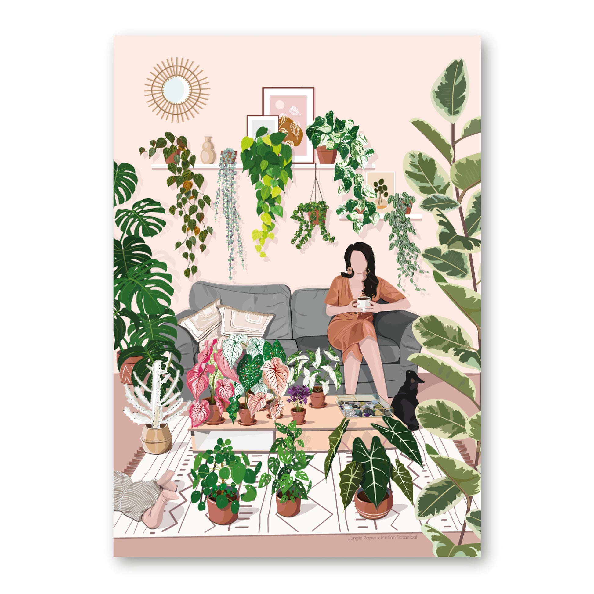 Affiche Marion Botanical Jungle Paper