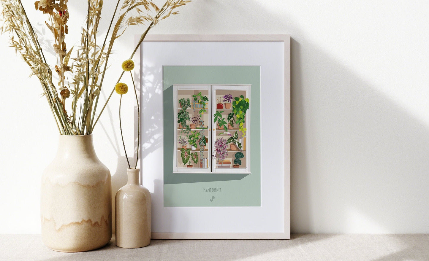 Affiche Plant corner Jungle Paper