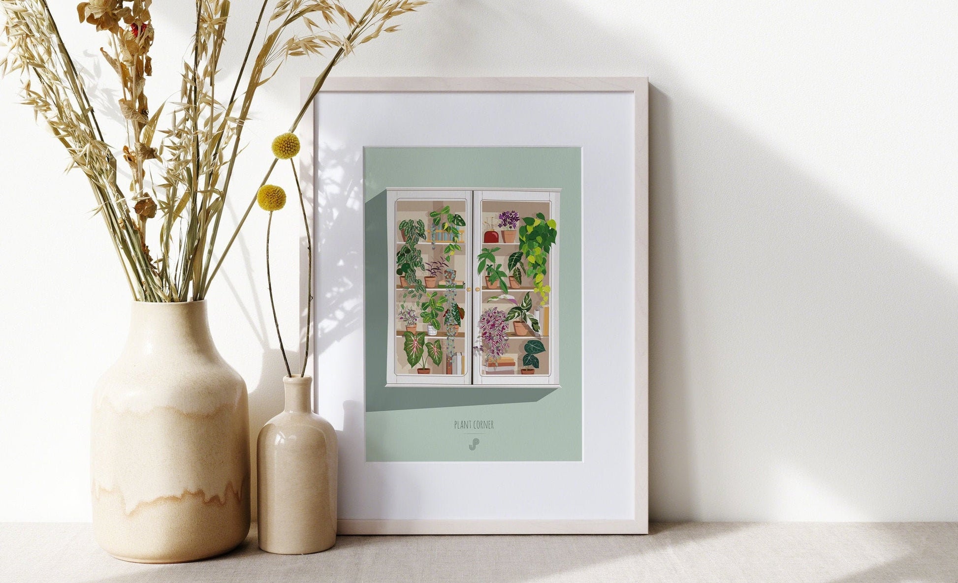 Affiche Plant corner Jungle Paper