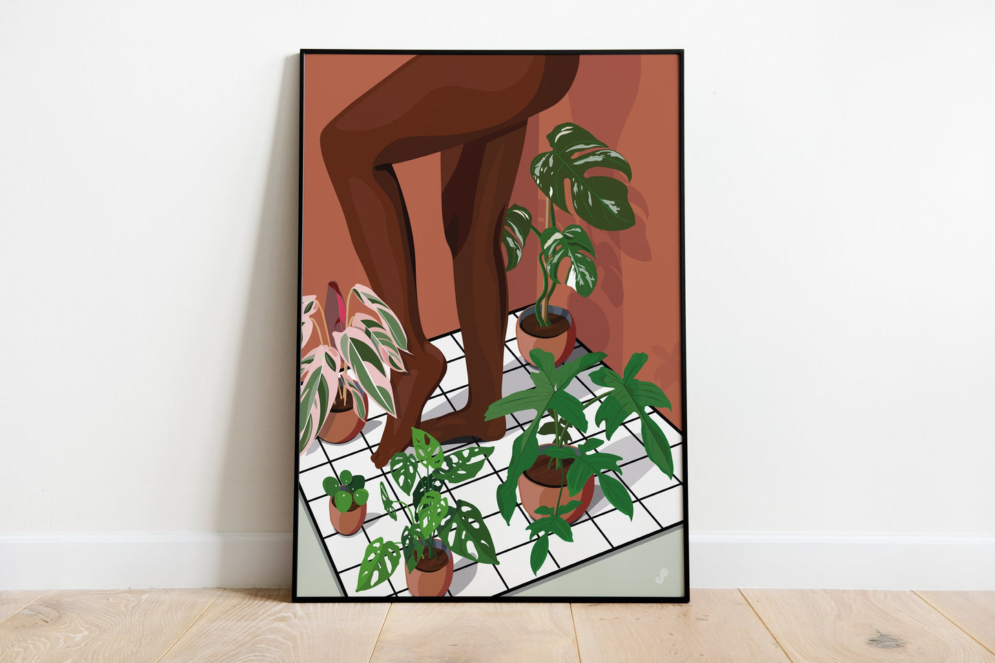 Affiche Plants shower Jungle Paper